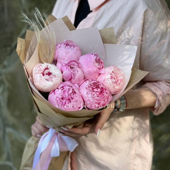 Букет пионов "Венди" в Петрозаводске