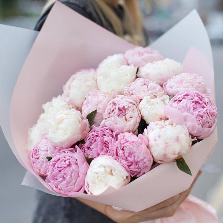 Букет пионов "Бутоника" в Петрозаводске