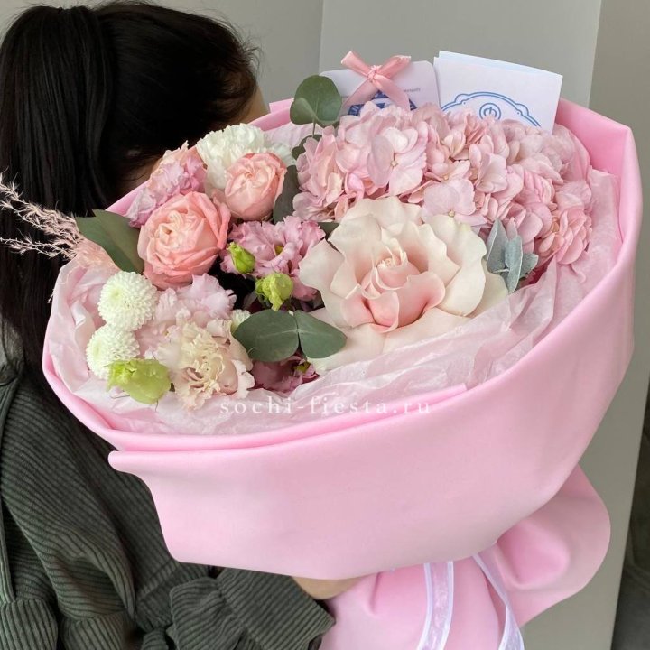 Авторский букет "Пинки" в Петрозаводске