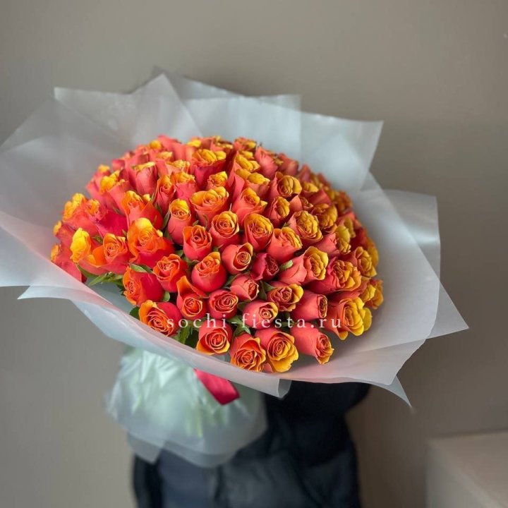 101 кенийская огненная роза  в Петрозаводске