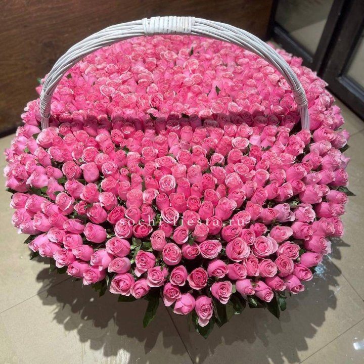 501 розовая роза в Петрозаводске