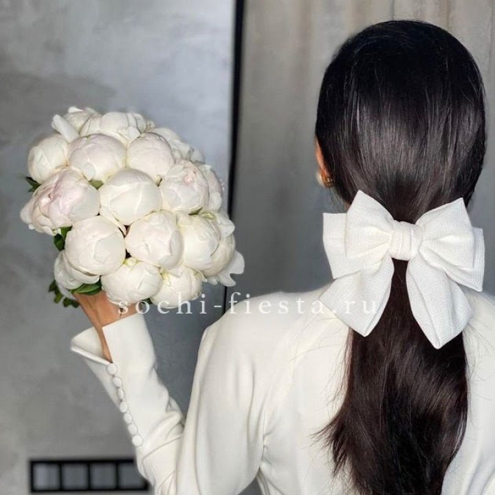 Свадебный букет пионов в Петрозаводске