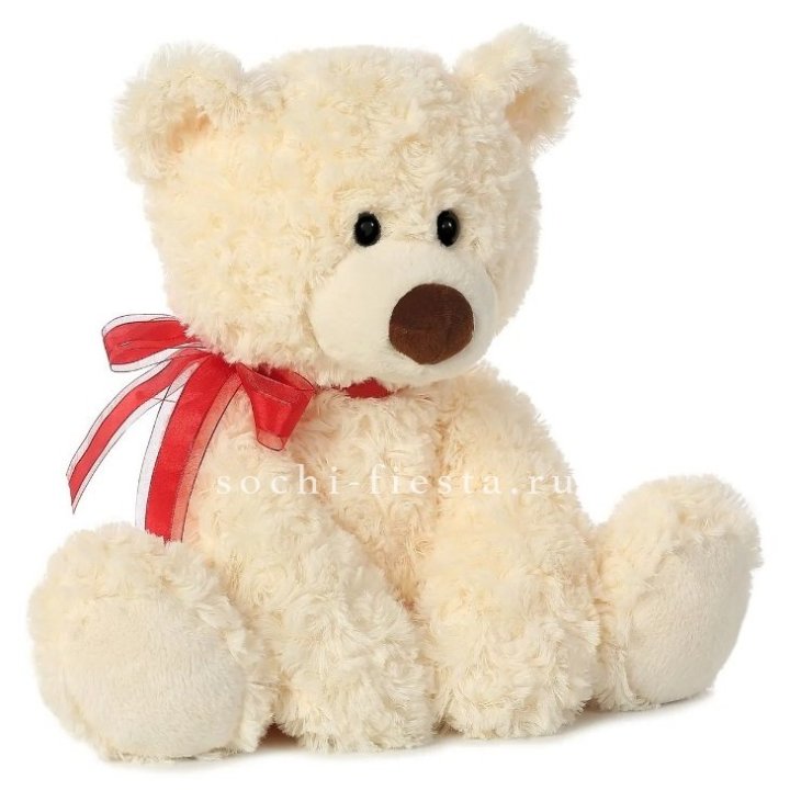 Белый плюшевый мишка  в Петрозаводске