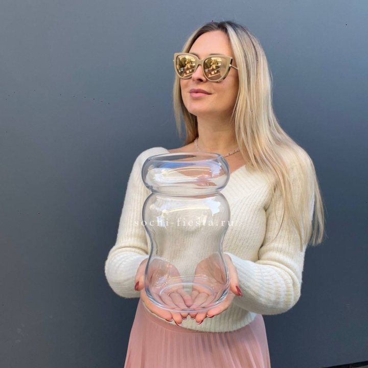 Стеклянная ваза №1 в Петрозаводске